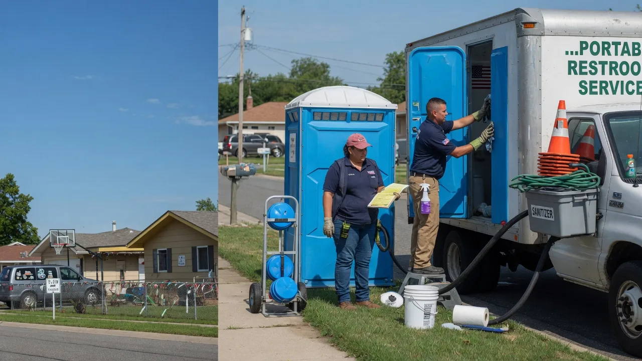 Portable Toilet Rental in Louisburg, KS near me